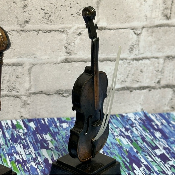 Vintage Die-Cast Pencil Sharpener MUSICAL INSTRUMENTS Set of 3 in Original Boxes - Picture 10 of 12